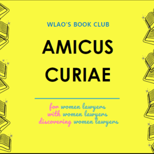 Amicus Curiae Book Club - January 25, 2022