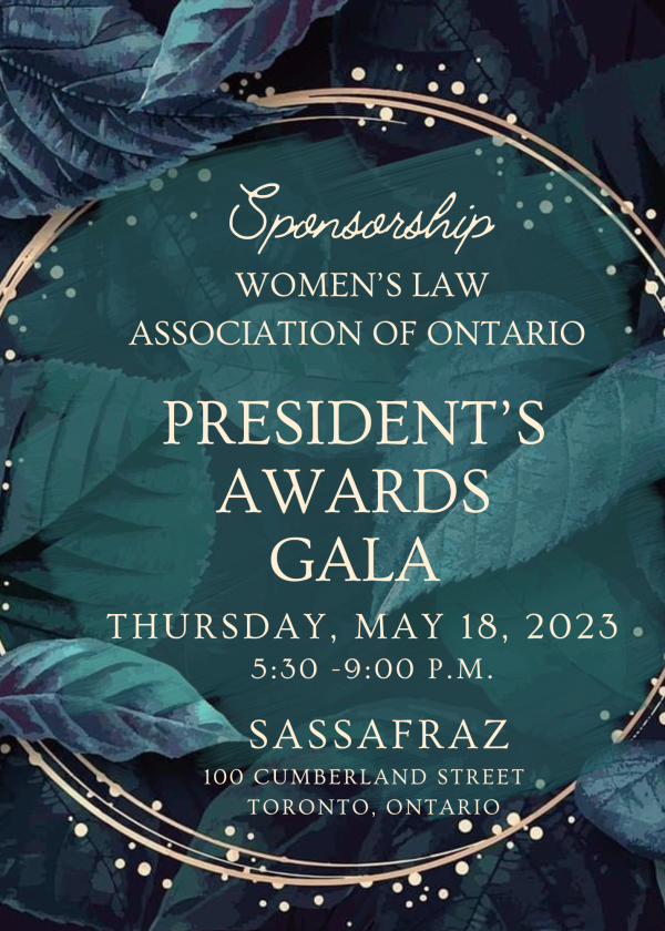 Annual Award Gala 2023 Sponsorship - May 18, 2023